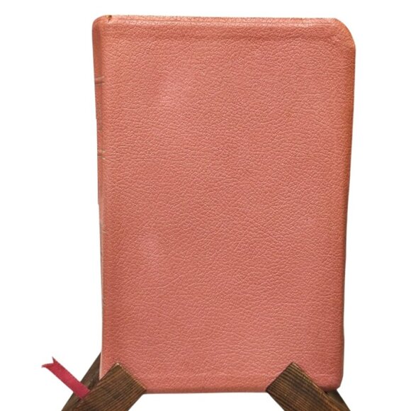 NIV Red Letter New International Version Bible 1990 Pink Leather Zondervan READ - Picture 1 of 16